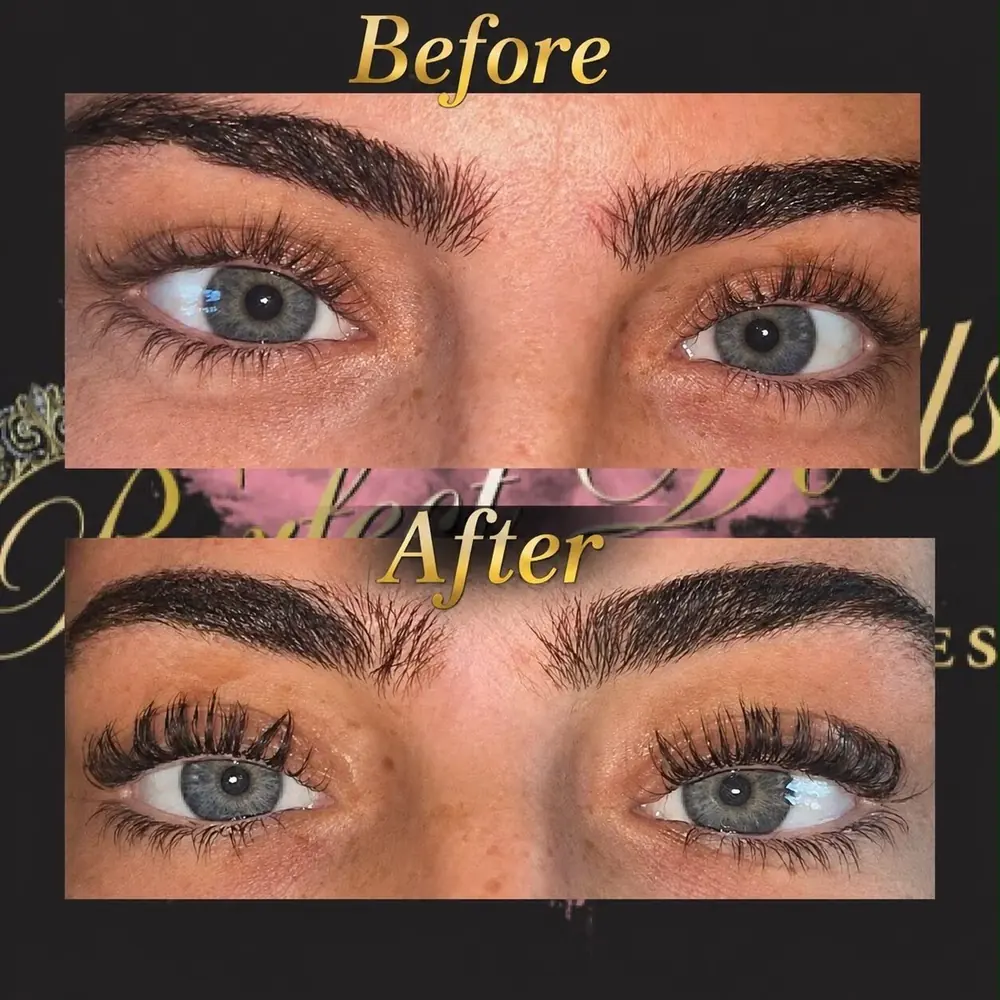 Lash results before and after