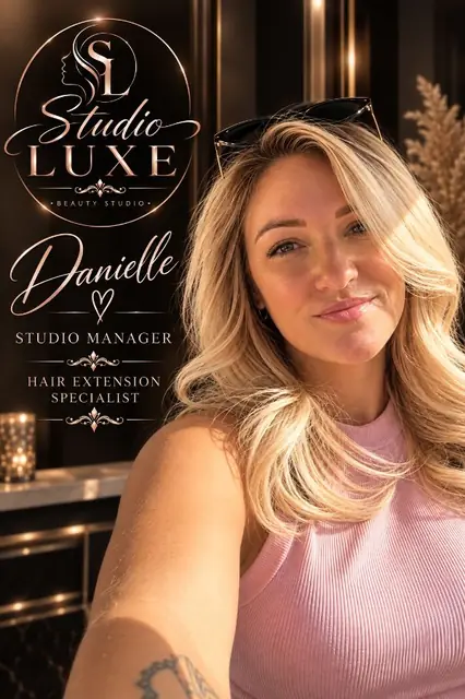 Danielle, Studio manager, hair extensions